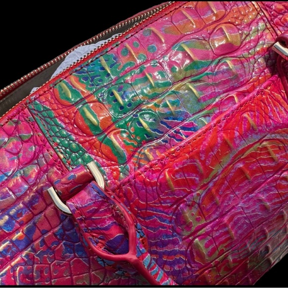 Brahmin Stacy Rainbow Fish Melbourne Satchel - LIMITED EDITION - NWT - Picture 7 of 11